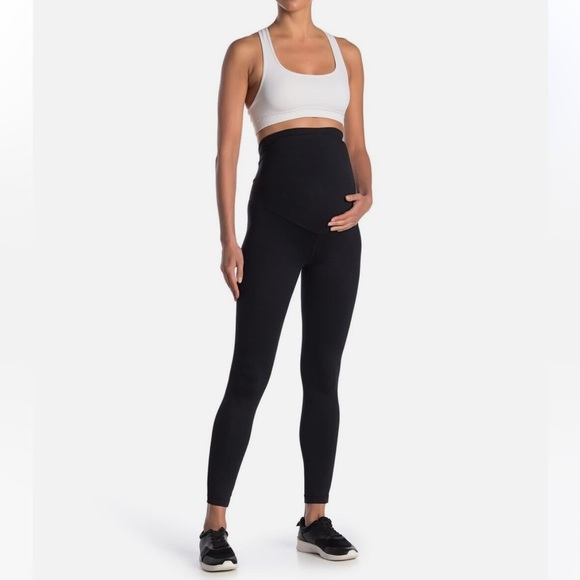 Z By Zella Maternity Leggings Over the Bump Black XSmall - Picture 1 of 12